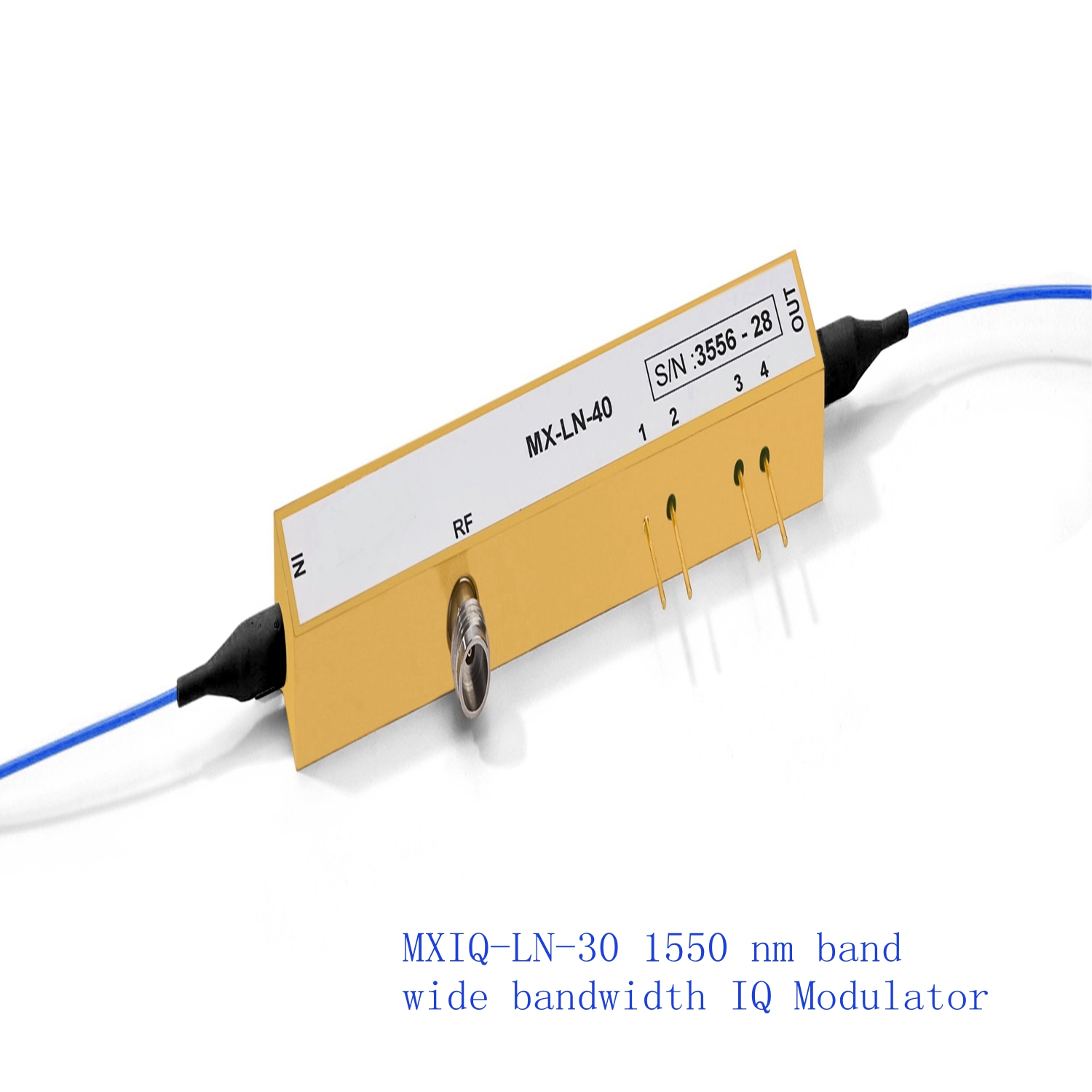 (image for) 1550 nm band wide bandwidth IQ Modulator